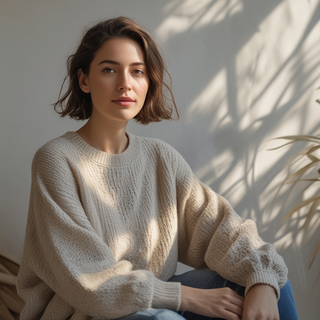 Close-up artistic photograph of a person's forearm and hand with muscles visibly defined, captured in dramatic studio lighting against a dark background, highlighting the texture and form of muscular tissue